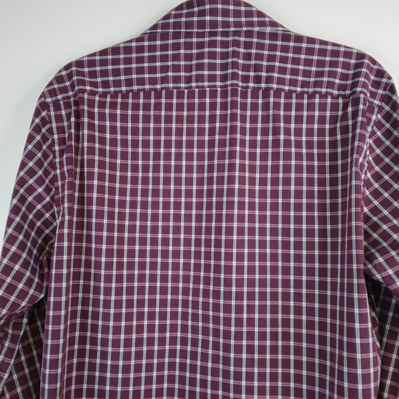 Lucky Brand Men's Tailored Fit Long Sleeve Plaid Button Down Shirt Size M - Picture 7 of 11